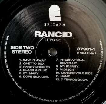 LP Rancid: Let's Go