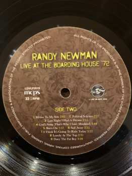 LP Randy Newman: Live At The Boarding House '72