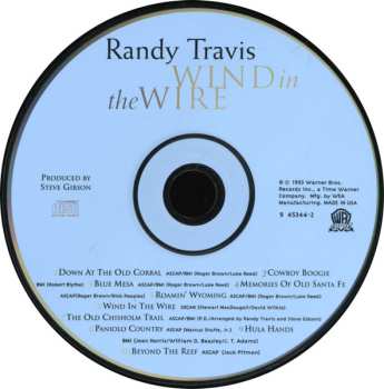 CD Randy Travis: Wind In The Wire