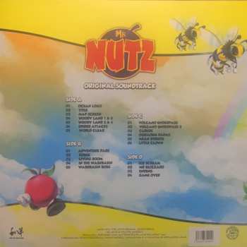 2LP Raphaël Gesqua: Mr. Nutz Original Soundtrack CLR | LTD