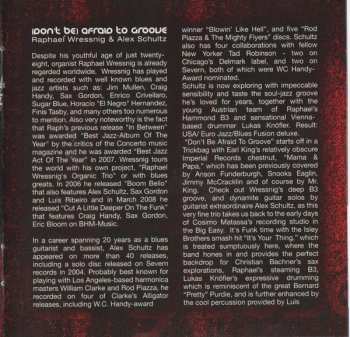 CD Raphael Wressnig: (Don't Be) Afraid To Groove