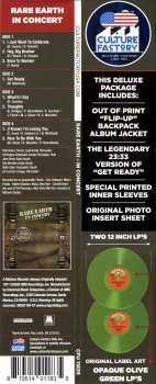 2LP Rare Earth: Rare Earth In Concert LTD | CLR