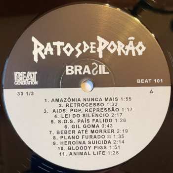 LP Ratos De Porão: Brasil LTD