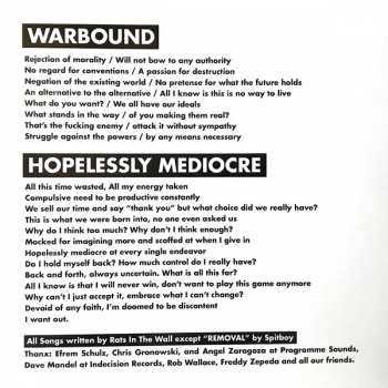 SP Rats In The Wall: Warbound CLR