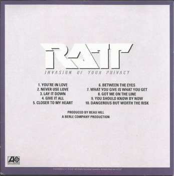 5CD/Box Set Ratt: Original Album Series