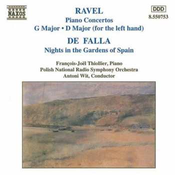 Album Manuel de Falla: Piano Concertos: G Major • D Major (For The Left Hand) / Nights In The Gardens Of Spain