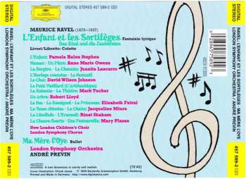 CD The London Symphony Orchestra: Ravel: L'enfant Et Les Sortileges