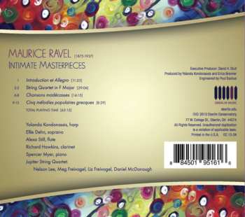 CD Maurice Ravel: Intimate Masterpieces