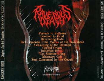 CD Ravenous Death: Chapters Of An Evil Transition