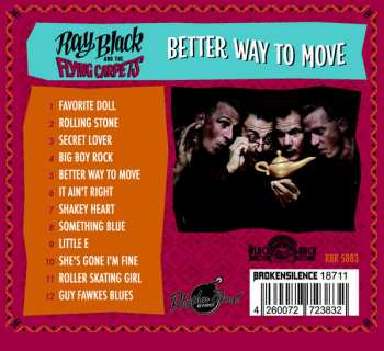 CD Ray Black & The Flying Carpets: Better Way To Move