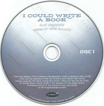 2CD Ray Brown's Great Big Band: I Could Write A Book