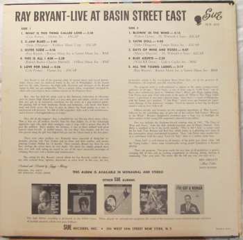 CD Ray Bryant: Live At Basin Street East