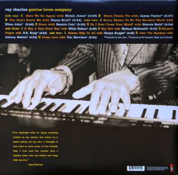 2LP Ray Charles: Genius Loves Company CLR | LTD