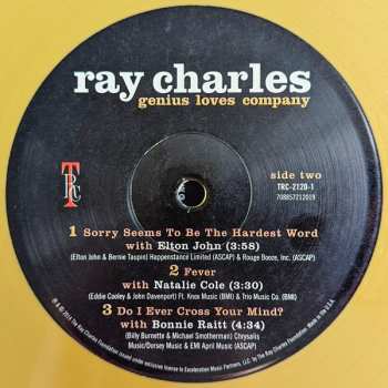 2LP Ray Charles: Genius Loves Company CLR | LTD