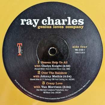 2LP Ray Charles: Genius Loves Company CLR | LTD