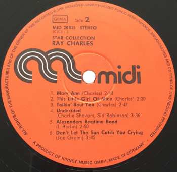 LP Ray Charles: Star-Collection