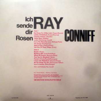 LP Ray Conniff: Ich Sende Dir Rosen