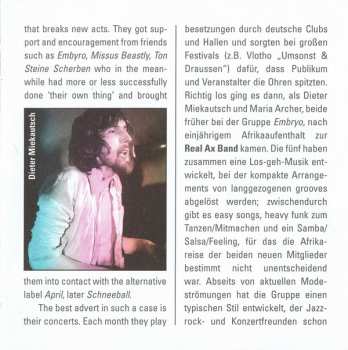 CD Real Ax Band: Just Vibrations - Live At The Quartier Latin Berlin