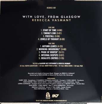 LP Rebecca Vasmant: With Love, From Glasgow