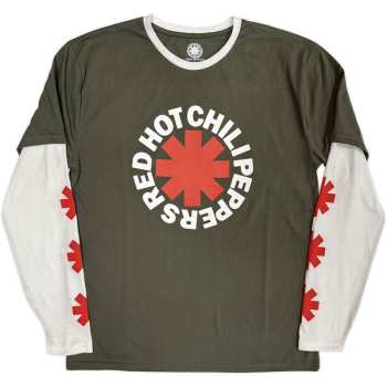 Merch Red Hot Chili Peppers: Layered Long Sleeve Tričko Classic Asterisk