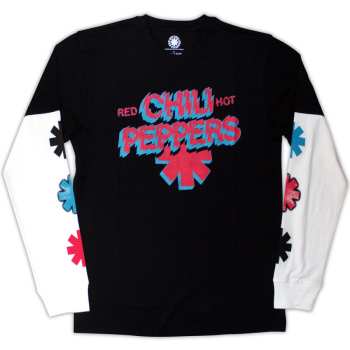 Merch Red Hot Chili Peppers: Layered Long Sleeve Tričko Shock Logo Red Hot Chili Peppers