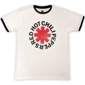 Merch Red Hot Chili Peppers: Ringer Tričko Logo Red Hot Chili Peppers Ringer