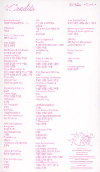 CD Red Velvet: Cosmic