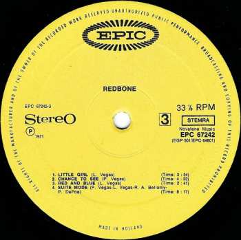2LP Redbone: Redbone