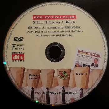 CD/DVD Reflection Club: Still Thick As A Brick
