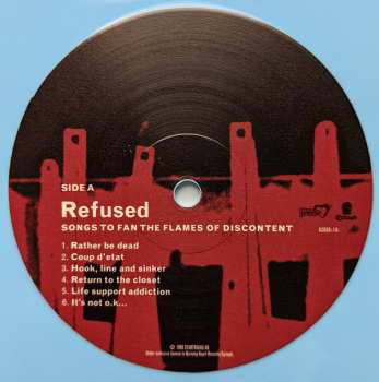 2LP Refused: Songs To Fan The Flames Of Discontent CLR