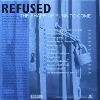 2LP Refused: The Shape Of Punk To Come (A Chimerical Bombination In 12 Bursts)