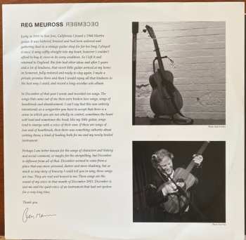 LP Reg Meuross: December