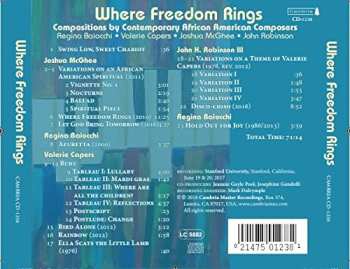 CD Regina Baiocchi: Where Freedom Rings