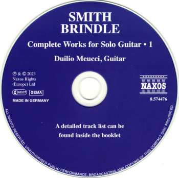 CD Duilio Meucci: Complete Works For Solo Guitar • 1
