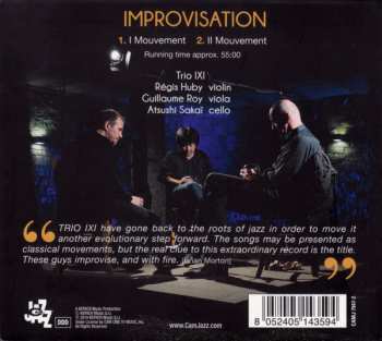 CD Atsushi Sakaï: Improvisation