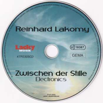 CD Reinhard Lakomy: Zwischen der Stille - Electronics