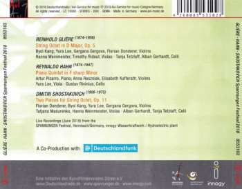 CD Dmitri Shostakovich: Glière · Shostakovich · Hahn DIGI