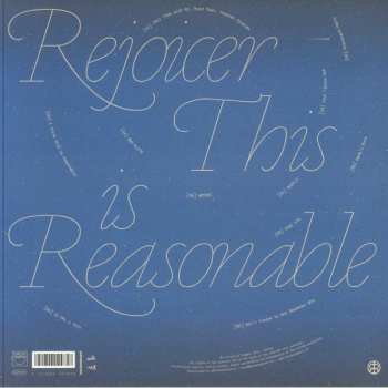 LP Rejoicer: This Is Reasonable 