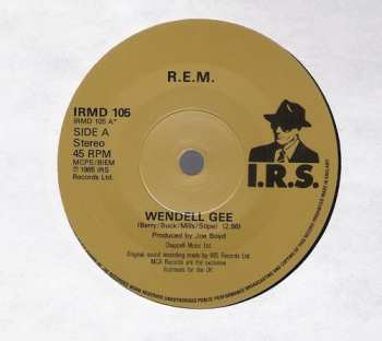 2SP R.E.M.: Wendell Gee