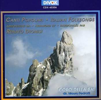 CD Renato Dionisi: Canti Popolari • Italian Folksongs
