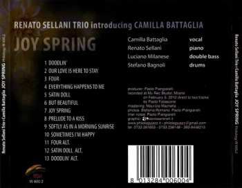 CD Renato Sellani Trio: Joy Spring (Renato Sellani Trio introducing Camilla Battaglia)