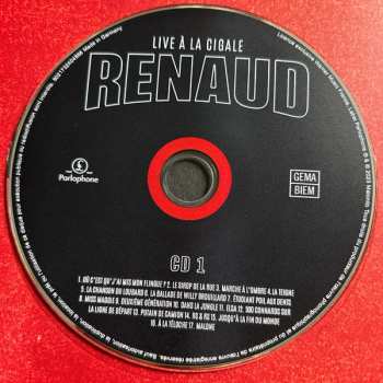 6LP/4CD/DVD/Box Set Renaud: Live À La Cigale