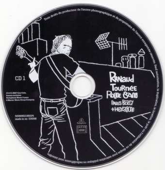 2CD Renaud: Tournée Rouge Sang Paris Bercy + Hexagone