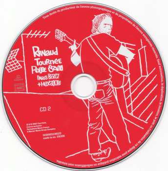 2CD Renaud: Tournée Rouge Sang Paris Bercy + Hexagone