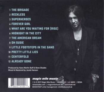 CD Rene Shades: Teenage Heart Attack & Rock'N'Roll Heaven DIGI