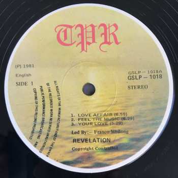 LP Revelation: Love Affairs LTD