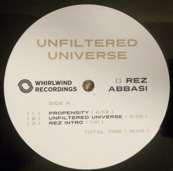 2LP Rez Abbasi: Unfiltered Universe  LTD | DLX