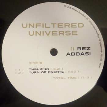 2LP Rez Abbasi: Unfiltered Universe  LTD | DLX