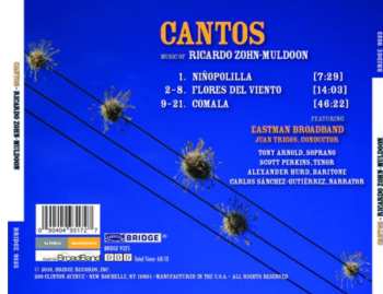 CD Ricardo Zohn-Muldoon: Cantos (Music Of Ricardo Zohn-Muldoon)