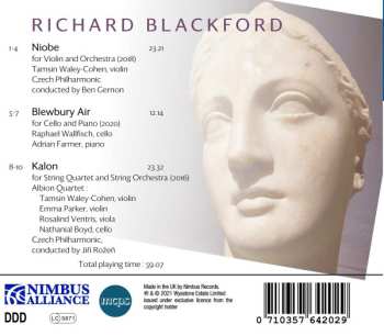 CD Richard Blackford: Niobe & Kalon
